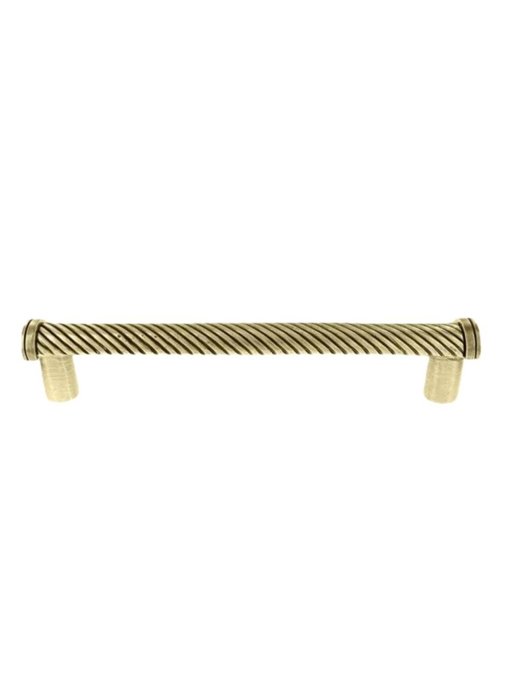 Vicenza Designs Sanzio Collection Designer Antique Brass Bar Pull Handle